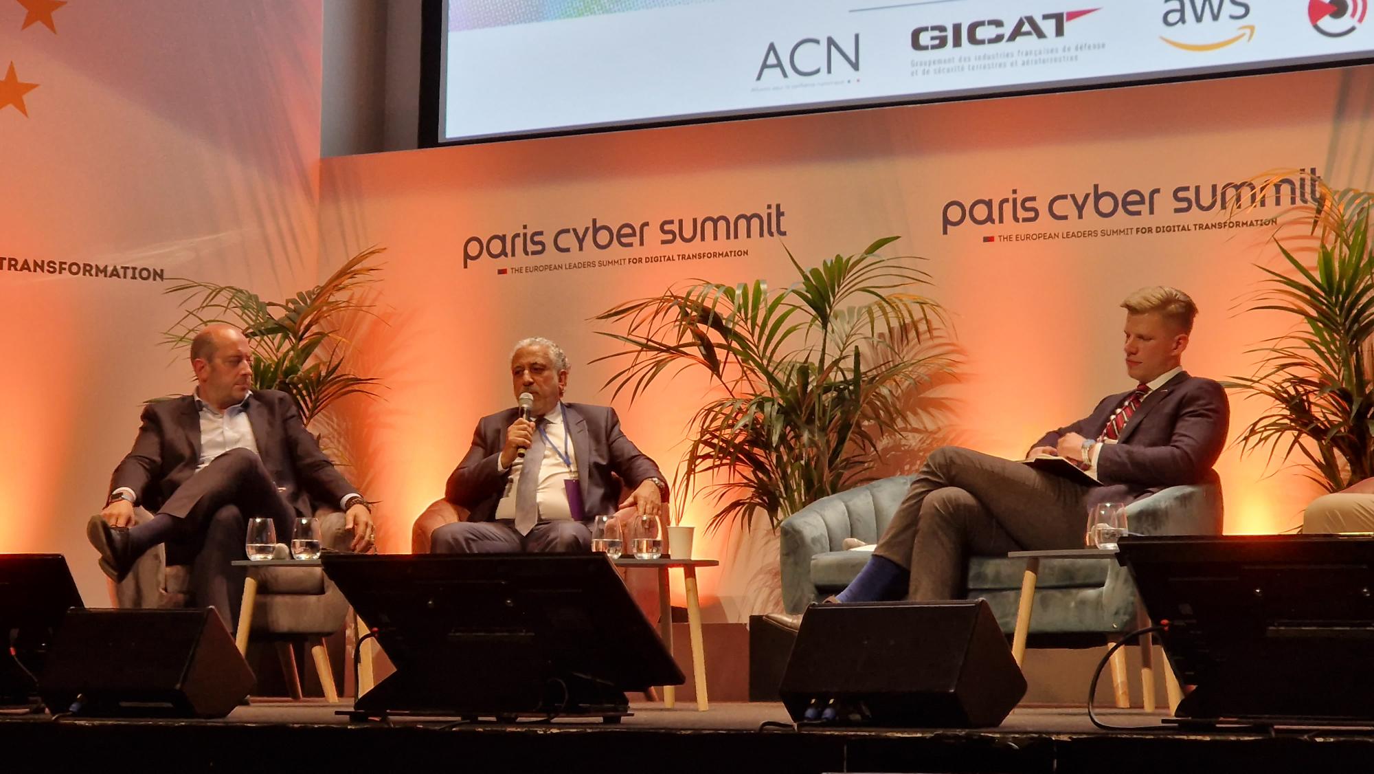 Hassan MAAD, CEO d’iDAKTO, au Paris Cyber Summit 2023